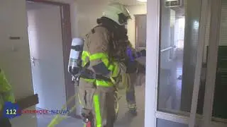 Brandweer Gendringen oefent met Duitse collega's uit Anholt