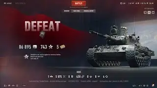 World Of Tanks Leopard 1 5K Dmg Fisherman's Bay