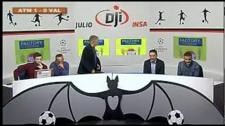 Gol del Valencia CF en el partido contra el Atlético de Madrid