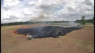 fireworks started grass fire