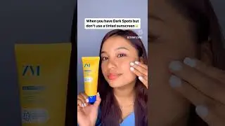 Caught in a spot? Or more like a spot-cycle? Time to break the chain with ZM&rsquo;s Tinted SPF 40. 🌞🧴