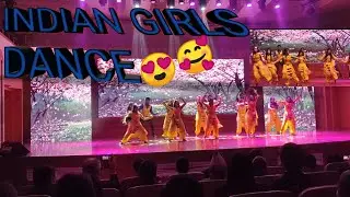 INDIAN GIRLS DANCE| CHINA THREE GORGES UNIVERSITY|
