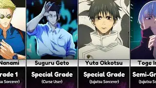 All Grades of Characters in Jujutsu Kaisen