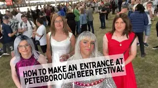 How to make an entrance at Peterborough Beer Festival 2023 :)
