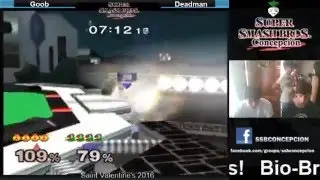 SVDST - Goob (Sheik) vs Deadman (Falco, Marth) - SSBM