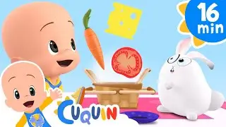 Bread, Ham, Cheese? Let's see what the bubbles bring | Songs and Education with Cleo and Cuquin