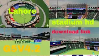 Game changer 5 v4.2 Lahore stadium download link #gamechanger #realcricket24 #krafton #realcricket20