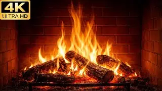 👉 Fireplace Relax 🔥 10 Hours Crackling Fire Sounds for Deep Sleep & Relaxation (4K)