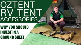 Обзор Oztent Mesh Floor Saver | Почему стоит добавить его в свой походный комплект! Доступно для моделей RV5 и RV1
