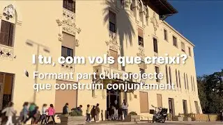 I tu, com vols que creixi? Formant part d&rsquo;un projecte on tothom contribueix en la seva educaci&oacute;.