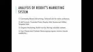 Analysis of Reddit Marketing System How It is used for Brand Equity