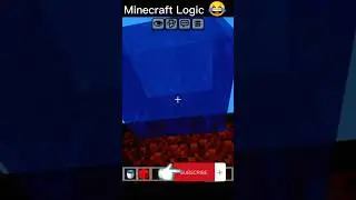 Minecraft Logic Explained 🤯 | Mind-Blowing Minecraft Thinking!#minecraft #logic #minecraftshorts
