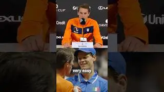 Captain banter 😂 #daviscup #janniksinner #tennis #italy