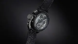 U-Boat Chimera 46 Automatic Chrono Carbon Titanium Watch - 8057