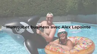 Nager, flotter et rire avec l'humoriste Alex Lapointe