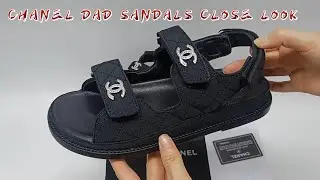 CHANEL DAD SANDALS UNBOXING 2023