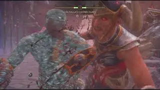 Dark Odessey Kratos VS Beigadr The Feared berserker boss fight #314 (Give Me Prowess) (4K HDR)