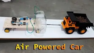 Air Powered Car | make a compressed air car with cheap materials