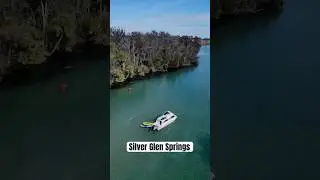 Boat camping with manatees in Florida in the SeaCamper!