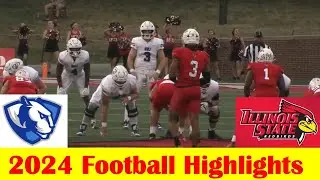Eastern Illinois vs Illinois State Football Game Highlights 9 21 2024
