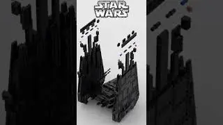 First Order Command Shuttle #shorts #lego #toys #starwars #레고 #レゴ #timelapse #satisfying