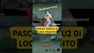 PASCOL NINJU2 KENA LOCK PAQUITO ❗❗🤣🤣 #pascolshort #hiduppascol #pascol