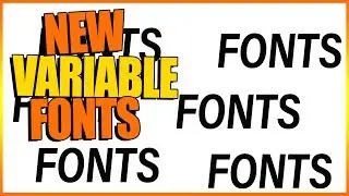 Using Variable Fonts in Photoshop CC 2018
