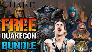 Quake Champions: How To Get A FREE QuakeCon 2021 Bundle! 500 Platinum & Weapon Skins