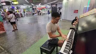 NDP Theme Song: Not Alone @Orchard MRT on Singapore National Day 2024