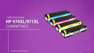 Cartuchos Compat&iacute;veis HP 970XL 971XL