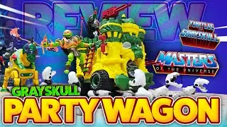 ОБЗОР праздничного фургона Grayskull от Turtles Of Grayskull Motu Origins! Кроссоверы?!