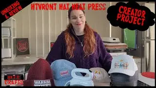 HTVRONT / LOKLiK Hat Heat Press Unboxing and Honest Review