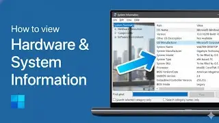 How to check Windows 11 System Information in Laptop.