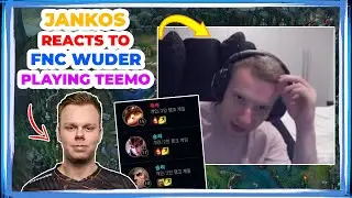 Jankos Reacts to FNC WUNDER Playing TEEMO in Korean SoloQ 👀