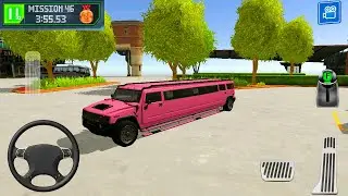 Hummer Limousine Simulator 3D - Parking Extended Hummer Limousine Car in Big City | Android Gameplay