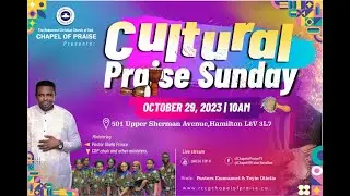 RCCG COP October 29th Special Cultural Sunday Service