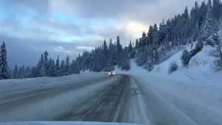 Kootenay pass in December