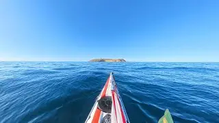 Sea Kayaking, Althorpe Island, South Australia  - Solo Circumnavigation Althorpe Island