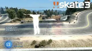 Steezus Landed The Double Bridge Gap On The 3rd Skate