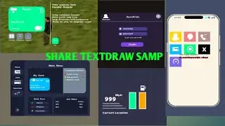 [SHARE] SAMP TEXTDRAW FIVEM
