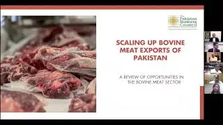 Webinar - Scaling-up Bovine Meat Exports of Pakistan