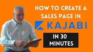 How to create a Kajabi sale page in minutes - walkthrough
