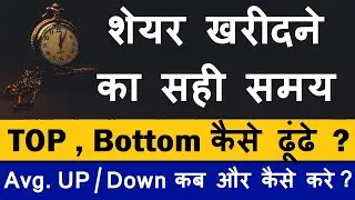 Best Stock Buying Guide - शेयर्स खरीदने का सही समय🔴 Stock Market For Beginners🔴 Stock Market Classes