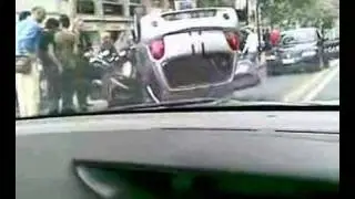 MINI CAR MACCHINA 50 CAPPOTTATA CAR CRASH CATANIA