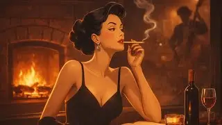 Vintage Jazz Bar Ambience – Elegant Piano Music for a Rainy Evening at Home