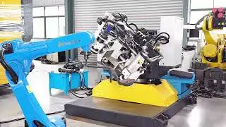 Dual-Station Robotic Casting System