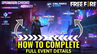 How To Complete Operation Chrono Event In Free Fire Tutorial