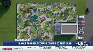 18 hole Mini golf course planned for Flea Land