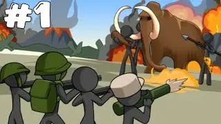 Aku perang stickman pada zaman purba|stickman history battle