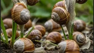 Snail's Secret Life: More Than Just a Trail of Slime 